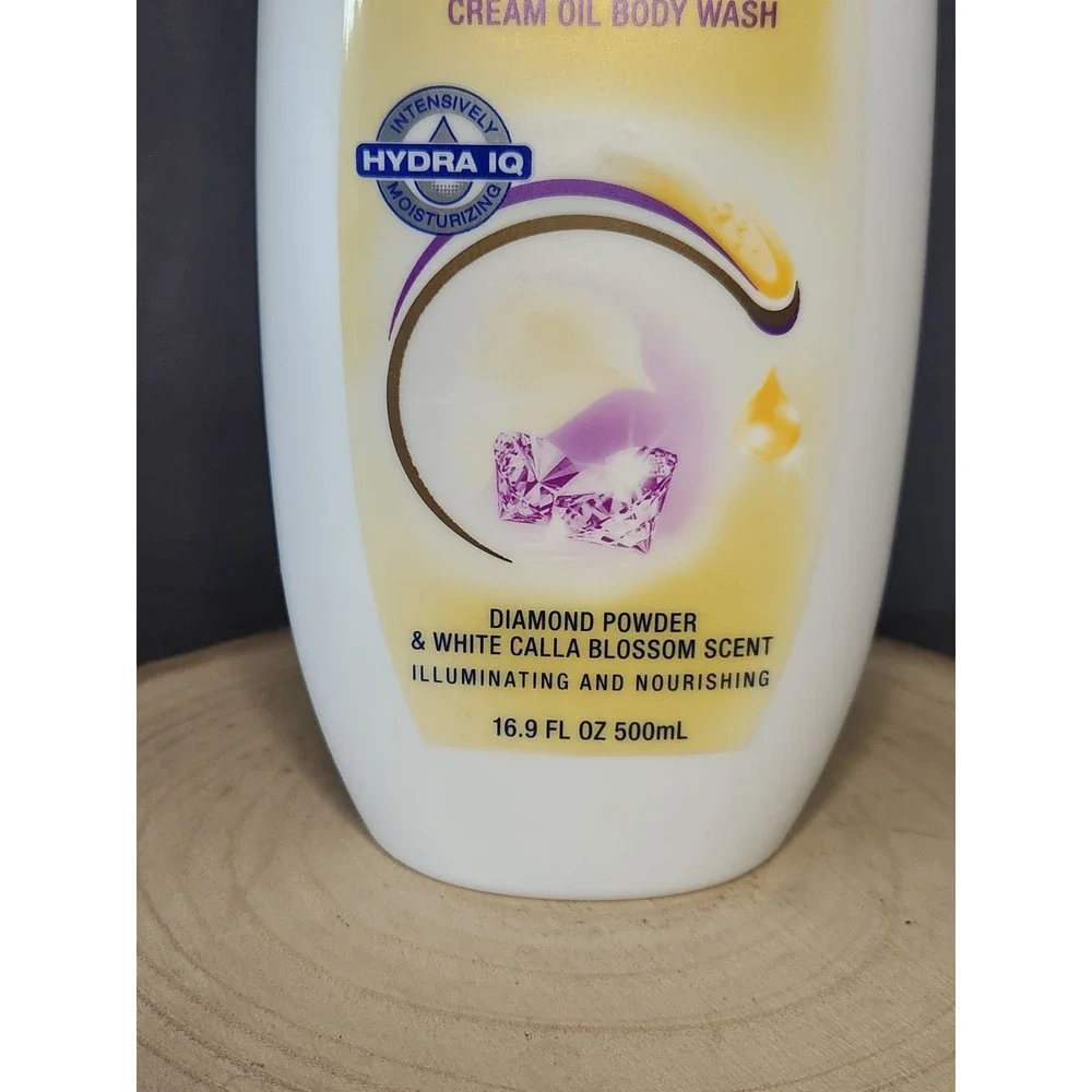 Nivea Touch of Sparkle Cream Oil Body Wash Diamond Powder 16.9 Oz (DISCONTINUED)